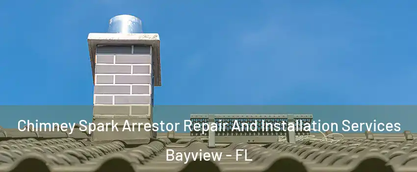 Chimney Spark Arrestor Repair And Installation Services Bayview - FL