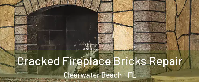Cracked Fireplace Bricks Repair Clearwater Beach - FL