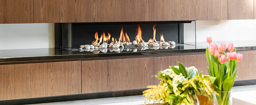 Double-height Fireplace Design Refurbishment in Clearwater Beach, Florida