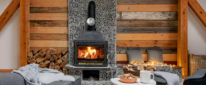 Thelin Hearth Products Direct Vent Gas Stove Fireplace Inspection in Clearwater Beach, Florida